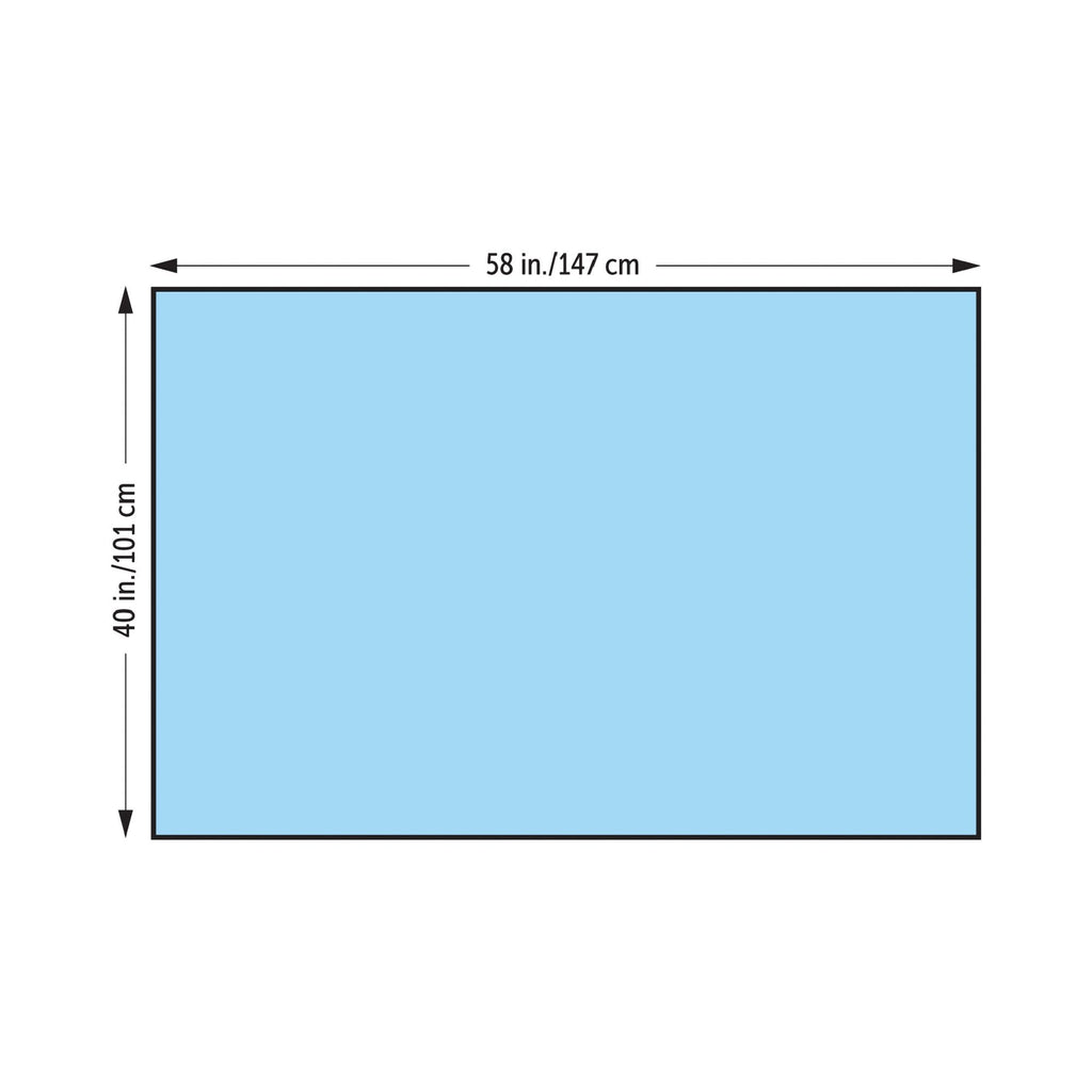 Halyard Sterile Half General Purpose Drape, 40 x 58 Inch 47614