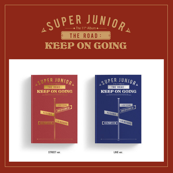 Super Junior 11th Album - Vol.1 'The Road : Keep On Going'