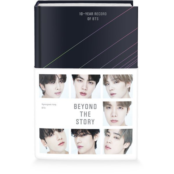 BTS Hardcover Book: Beyond The Story: 10-Year Record Of BTS [Top Corner Damage]