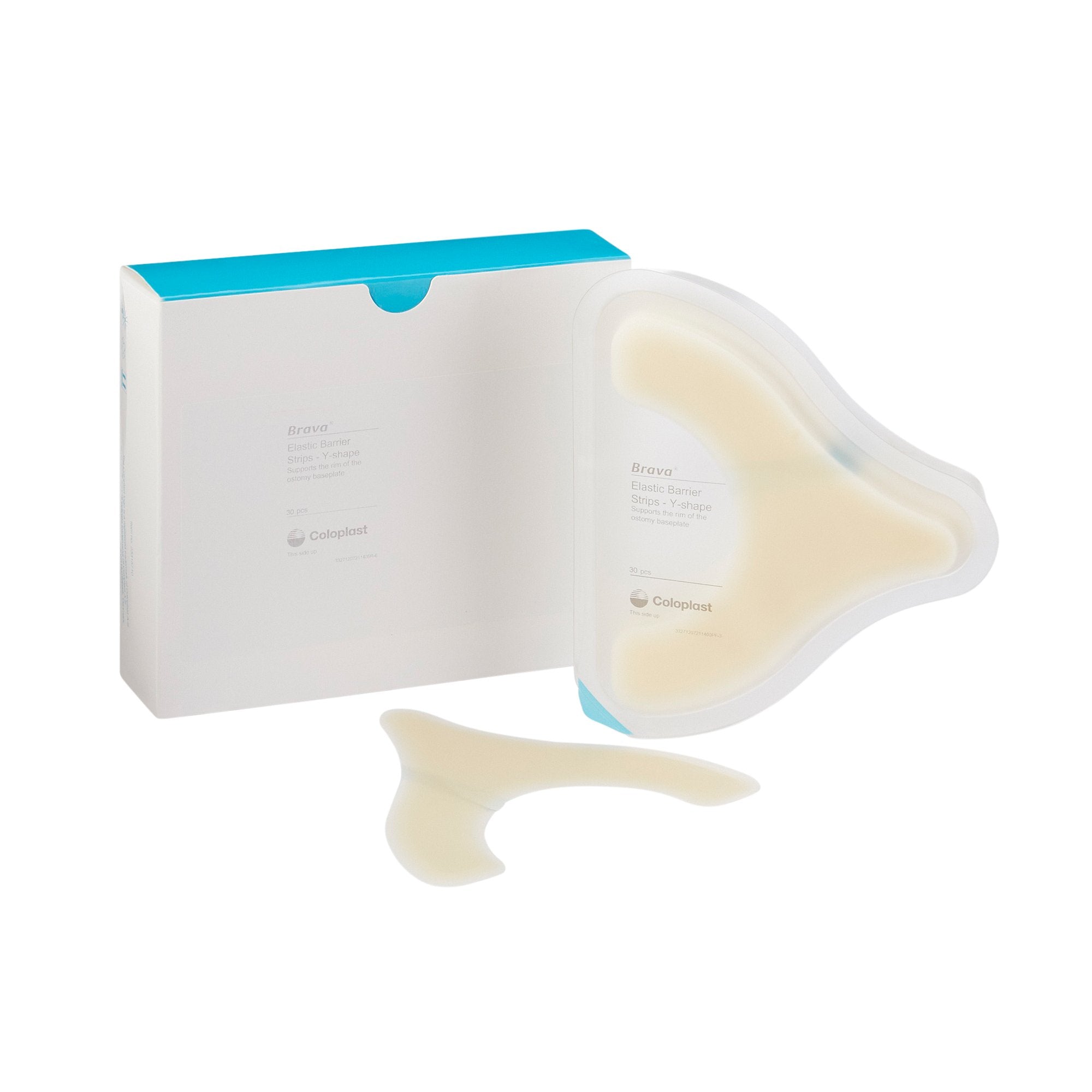 Brava® Skin Barrier Strips, Y-Shape, Elastic 120721