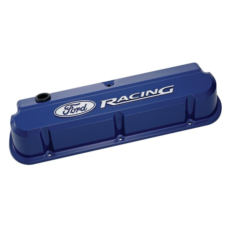 Ford Slant Edge Valve Cover Set w/Ford Racing Logo FRD302-136