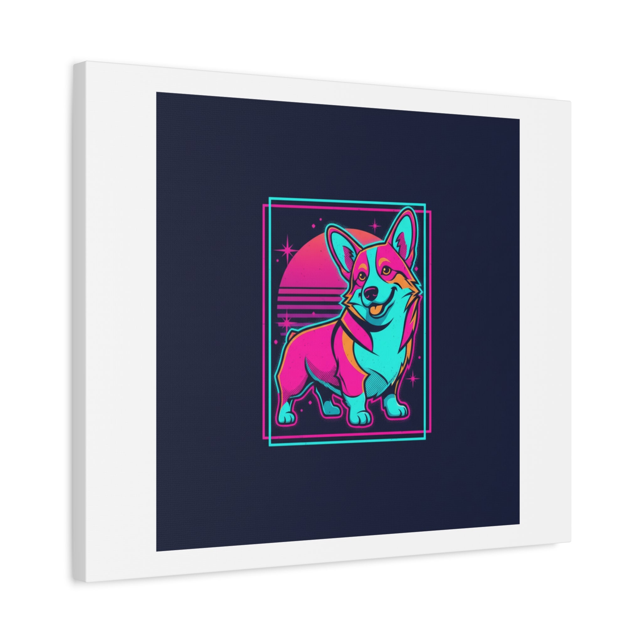 Platonic Love Corgi Canvas | Friendship Valentine, Galentine’s Wall Art