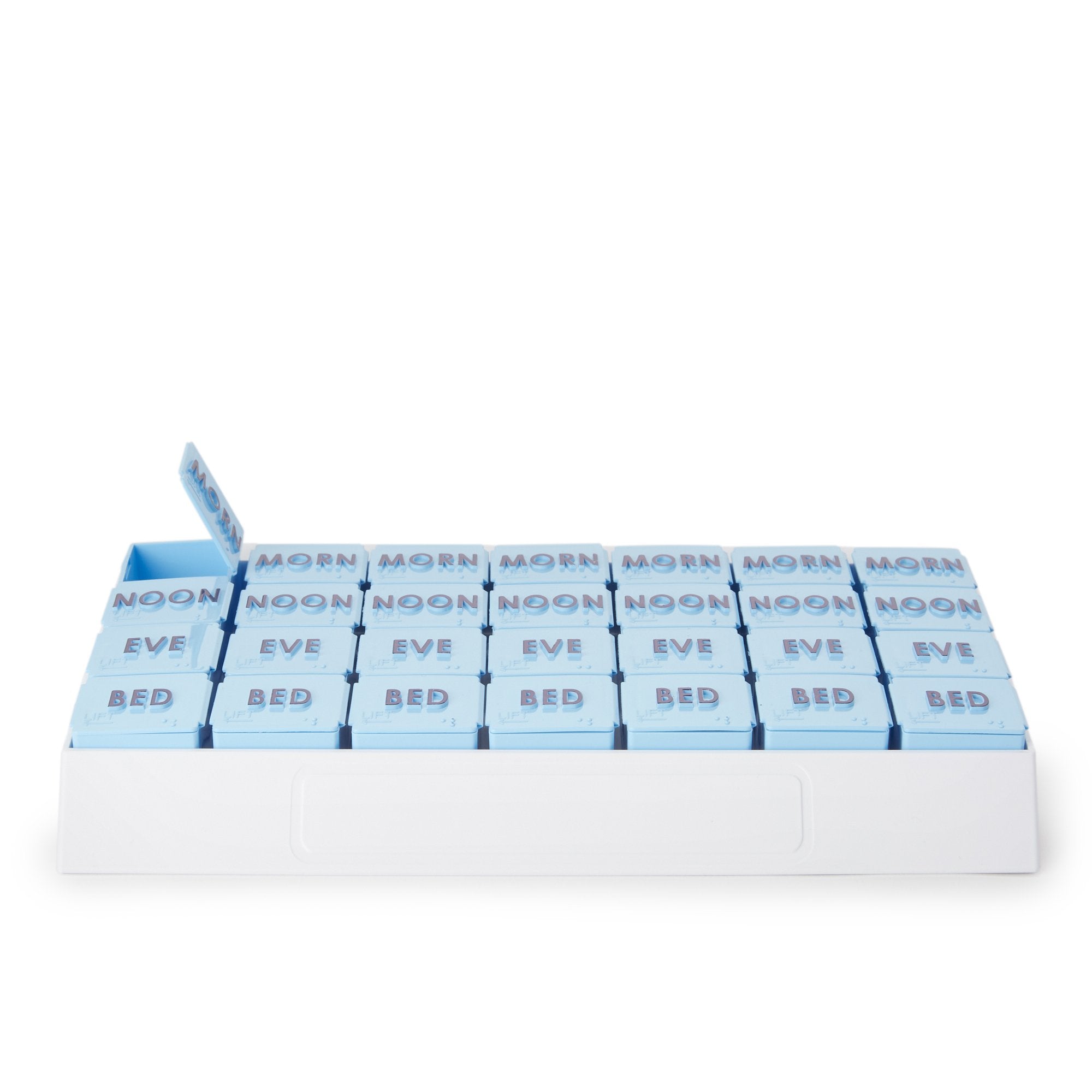 Apex Medi Tray Pill Organizer, Days of the Week / Morn, Noon, Eve, Bed 70027L