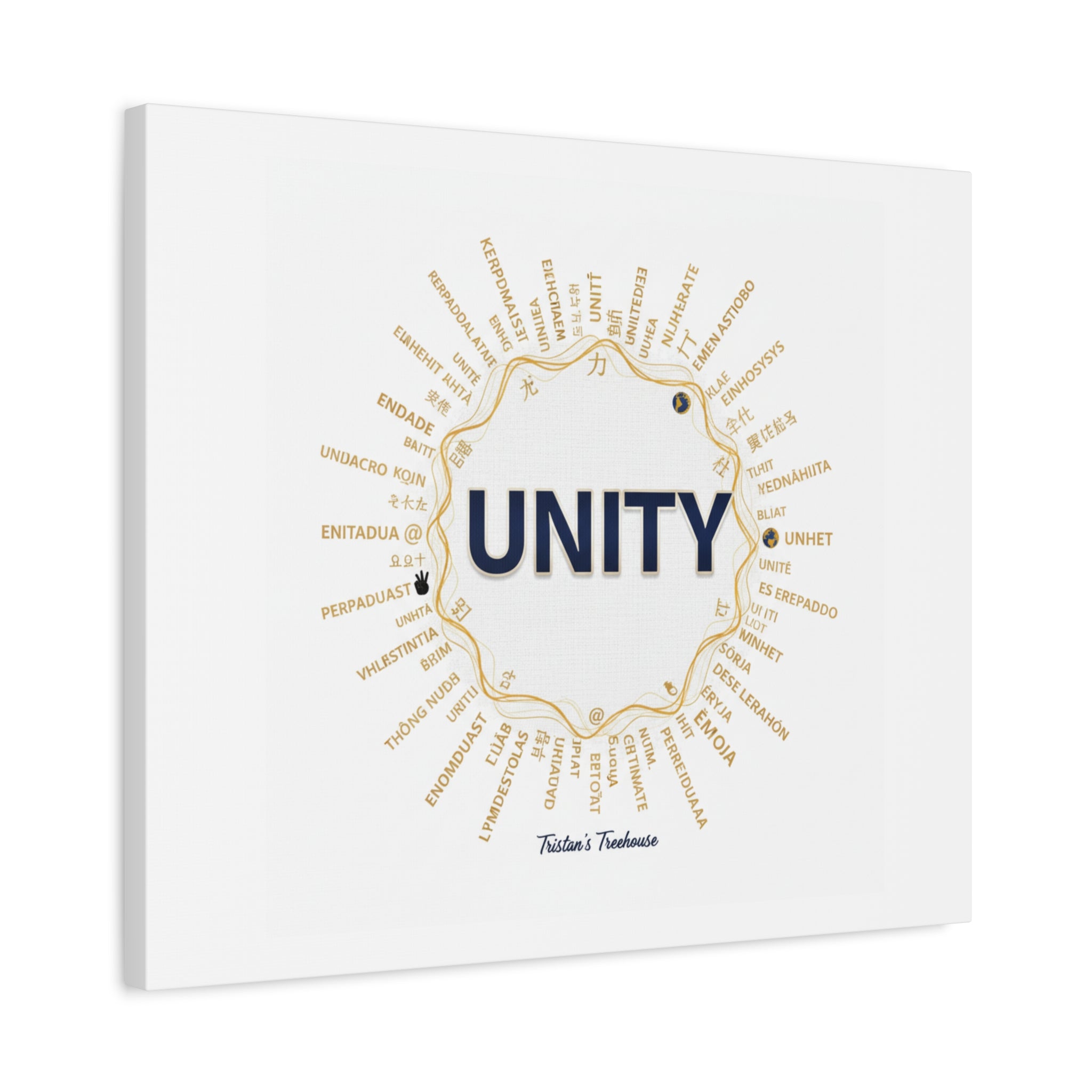 UNITY Canvas, Matte Stretched 1.25" | Dry January sober curious decor