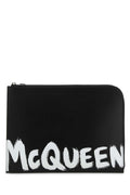 ALEXANDER MCQUEEN Mini Leather Document Holder