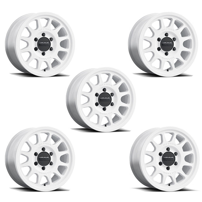 Ford Racing 21-23 Bronco (Excl Bronco Raptor) 17x8.5 Method Oxford White Wheel Kit M-1007K-M1785W