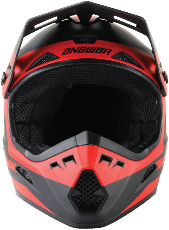 Answer AR1 Sweep Helmet Black/Red Youth - Small 442927