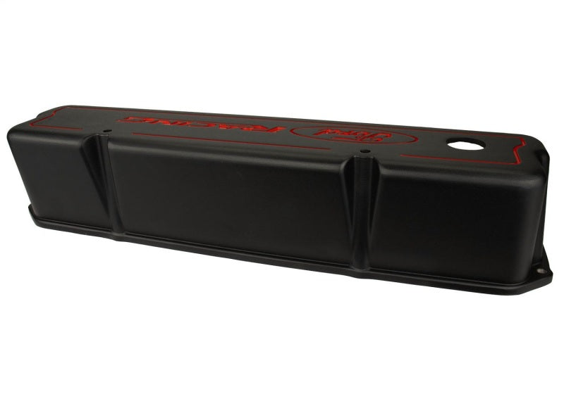 Ford 351C Aluminum Valve Cover Set - Black Finish FRDM6582-Z351B