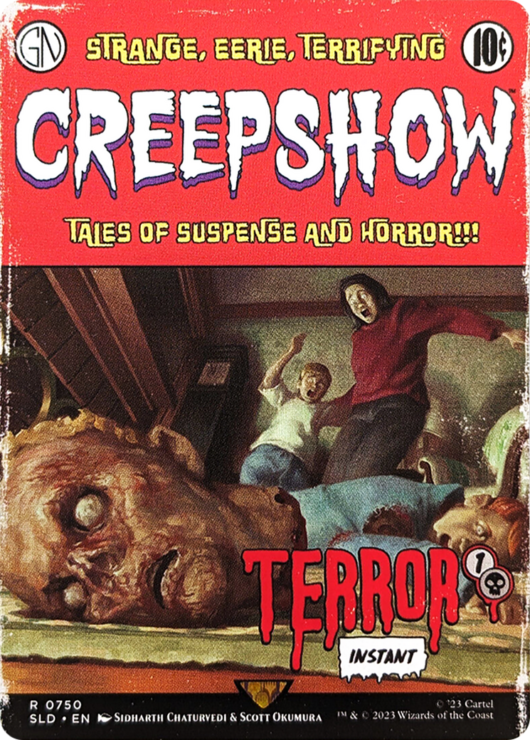 Terror // Terror (SLD-750) - Secret Lair Drop (Borderless) Foil