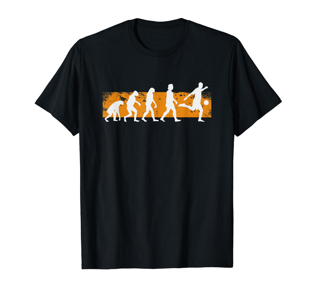Evolution Soccer Funny Soccer Player T-Shirt - Novelty Apparel Unisex