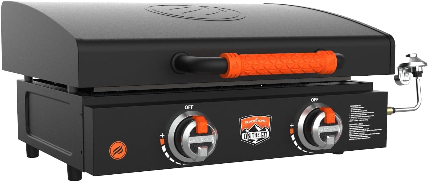 Blackstone 2224 On-The-Go 22" Omnivore Tabletop Griddle with Hood