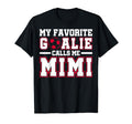 Funny My Favorite Goalie Calls Me T-Shirt - Aesthetic Graphic for Adults