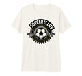 Soccer Is Life Pulse Sports Art Tri Blend T-Shirt - Graphic Print Unisex