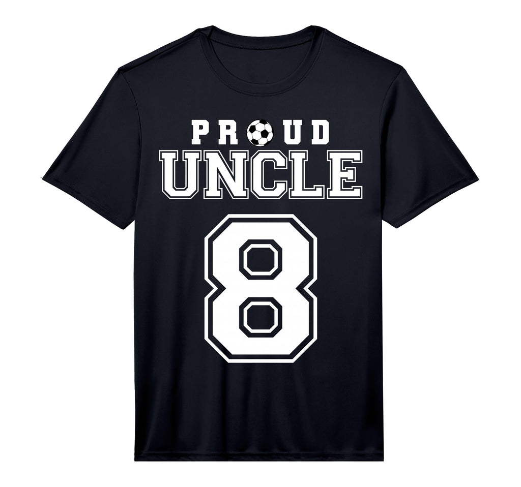Number 8 Custom Proud Soccer Futbol T-Shirt - Streetwear Style Unisex