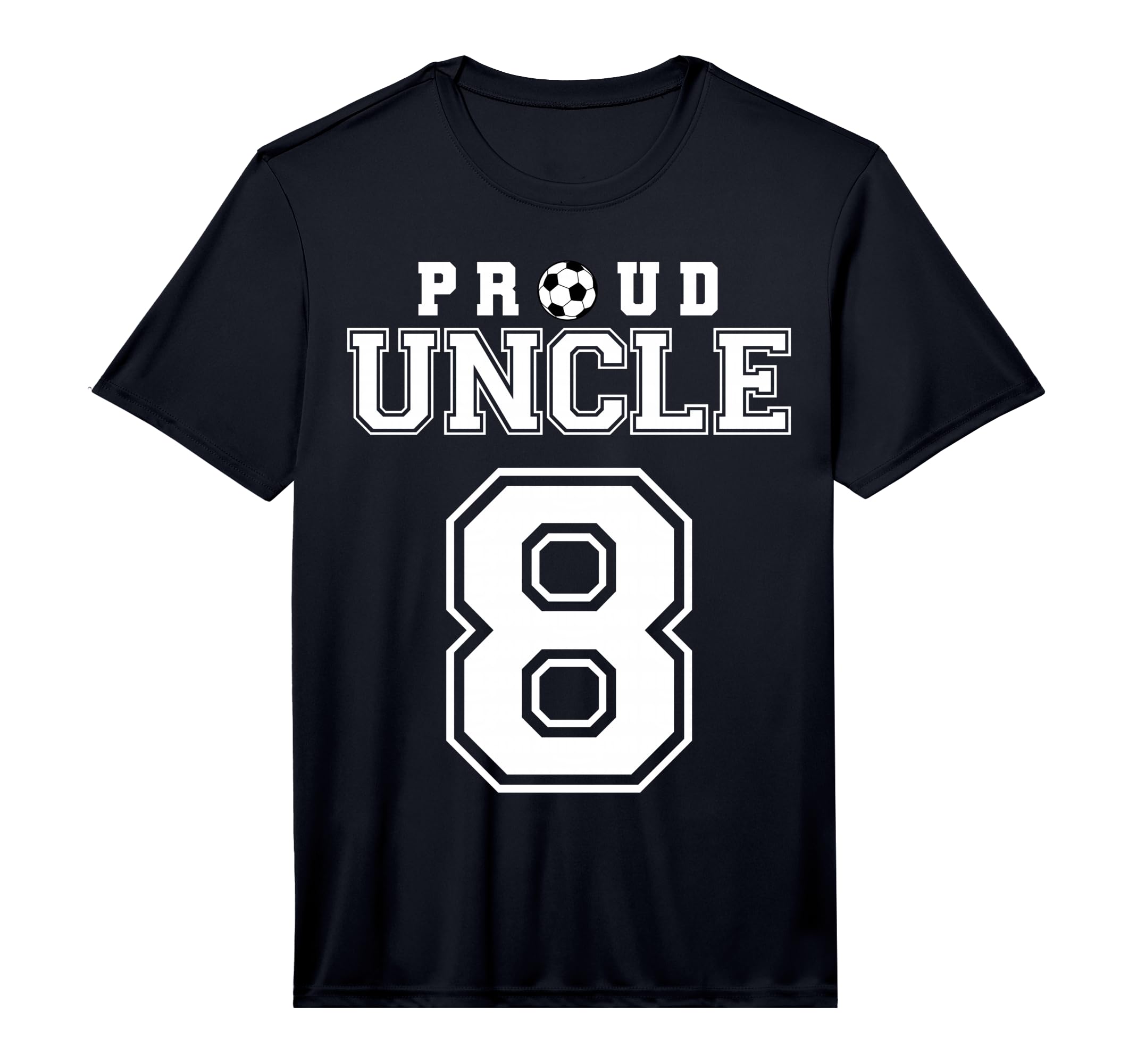Number 8 Custom Proud Soccer Futbol T-Shirt - Streetwear Style Unisex