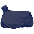 TOUGH1 TOTAL NYLON SADDLE COVER/TOTE - NAVY BLUE