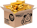 ValueBull USA Pig Skin Retriever Rolls, 4 Inch, Smoked, 100 Count Bulk Pack - Premium USA Pork Hide Dog Chews, One-Piece, Easy Digestion, High Protein