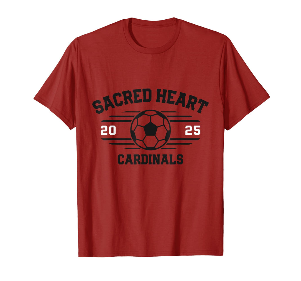 Sacred Heart Cardinals High School Gear T-Shirt - Unique Graphic Unisex