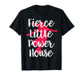 Fierce Little Power House Soccer T-Shirt - Custom Art Print for Adults