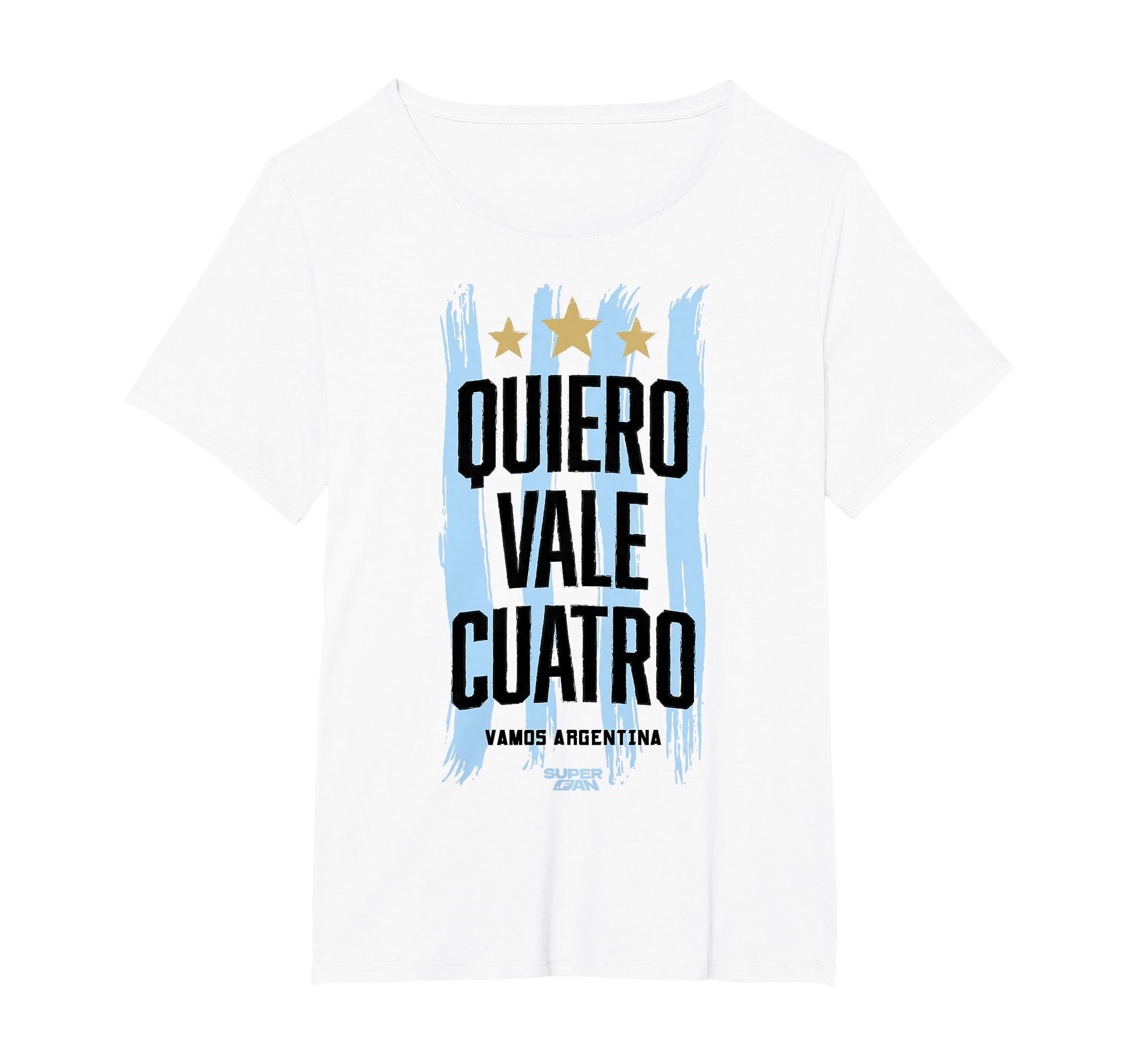 Superfan Argentina I Want Vale T-Shirt - Streetwear Style for Adults