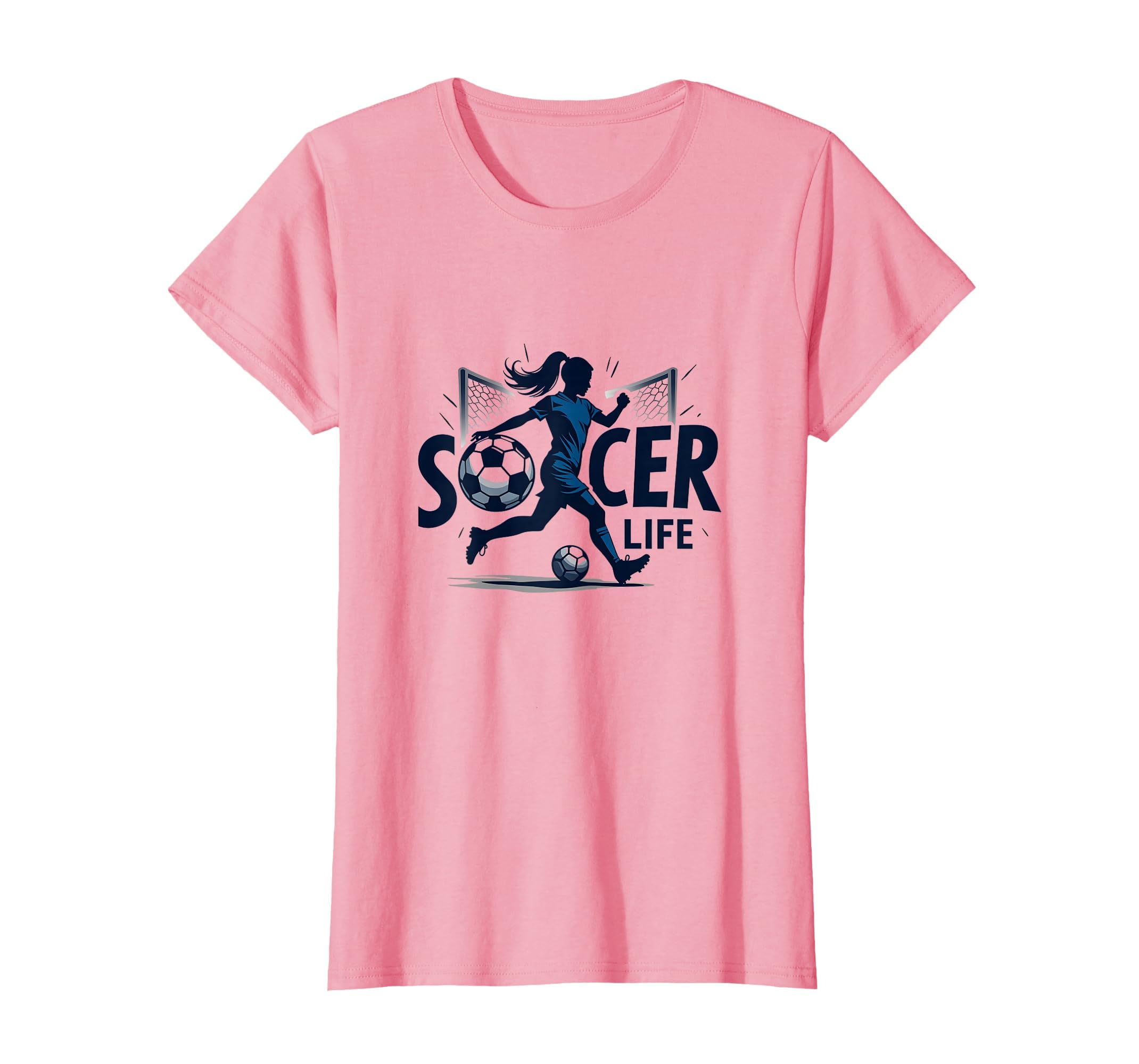 Soccer Is Life Womens Passion Beautiful T-Shirt - Unique Graphic Men Women