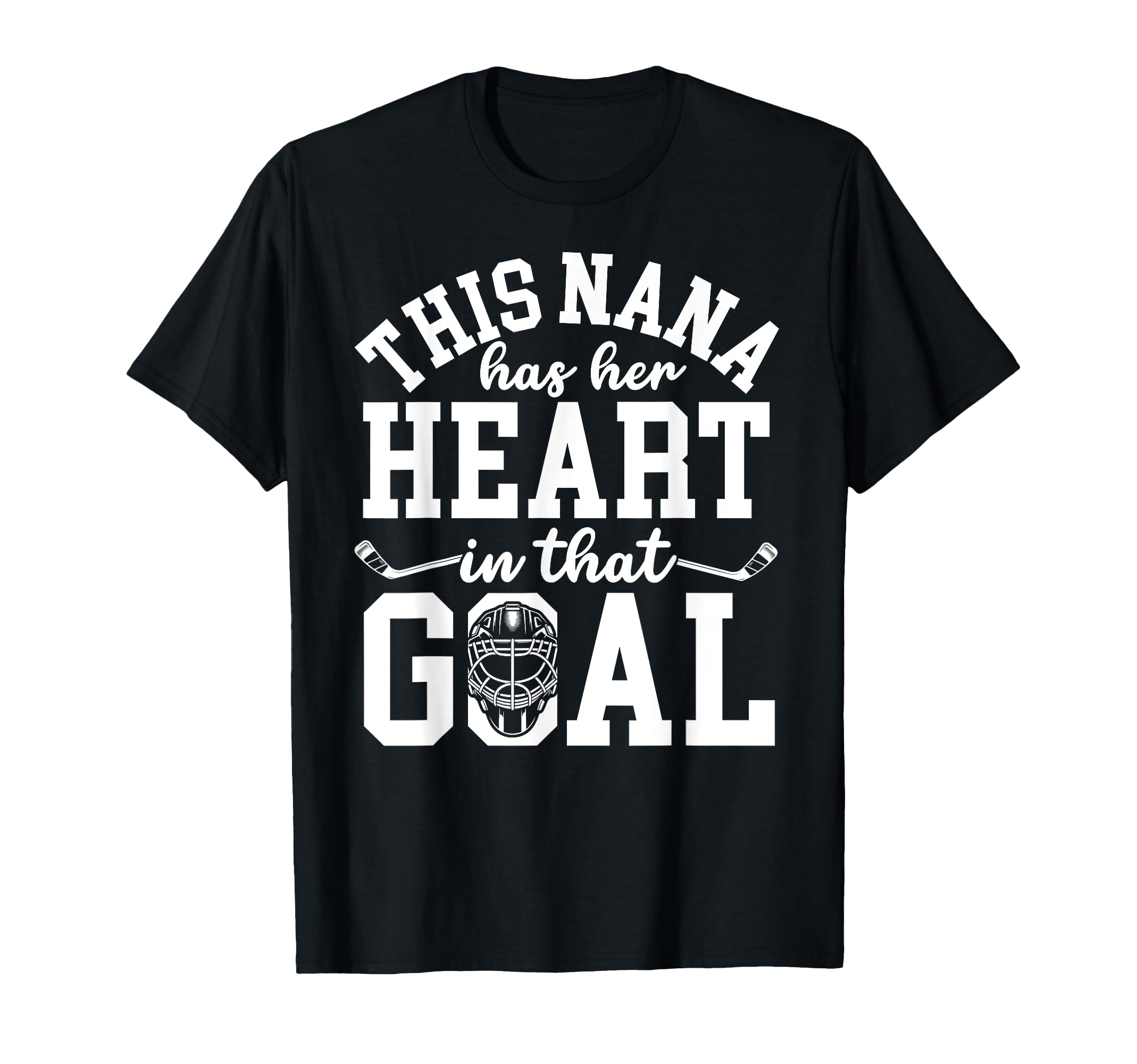 Proud Hockey Goalie Nana Hockey Goalkeeper T-Shirt - Graphic Print Unisex