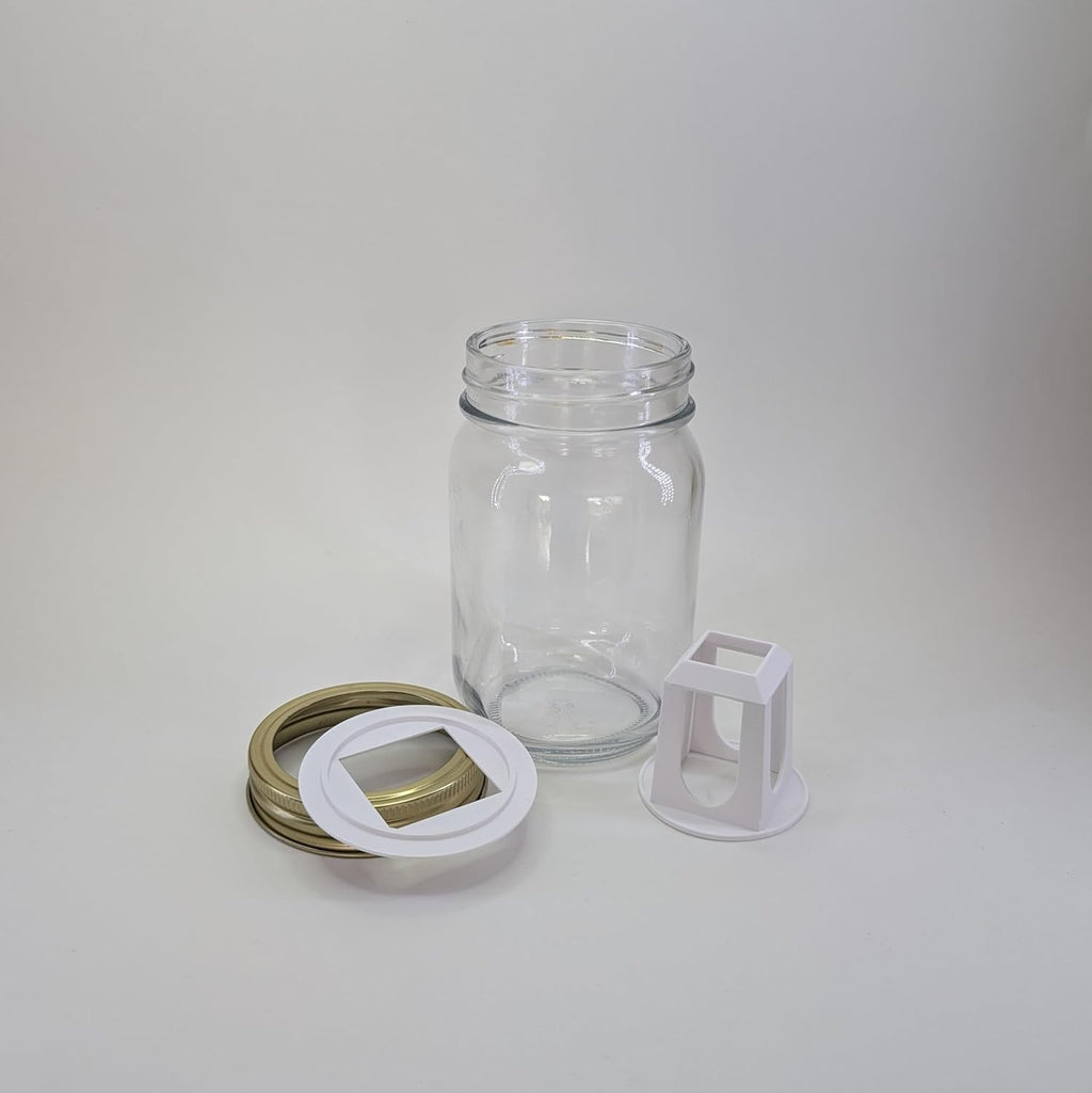 Grow Cubes for Hydroponic System/Compatible with Gardyn (10 Grow Cubes + 10 MJ Adapters)