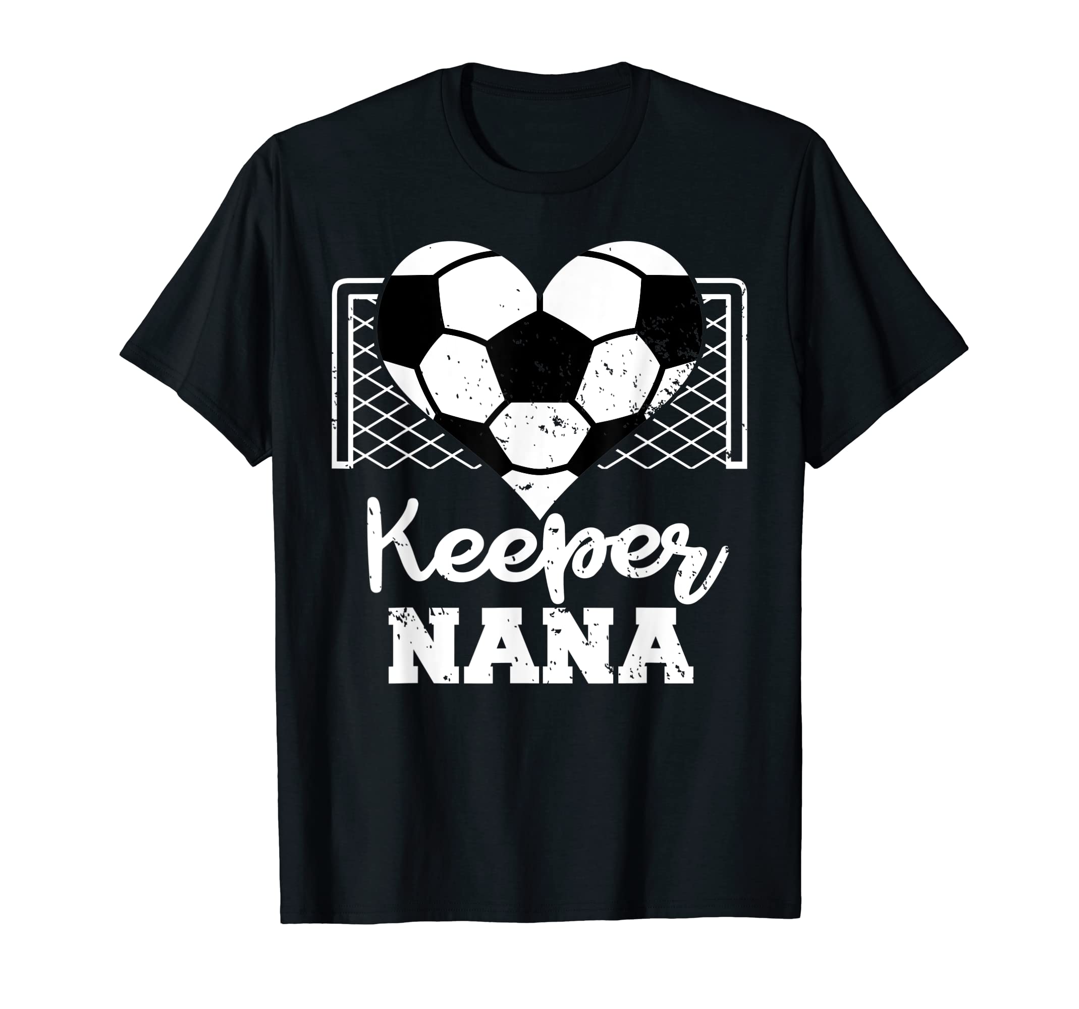 Keeper Nana Funny Soccer Goalkeeper T-Shirt - Custom Art Print Men Women