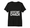 Assistant Coach Soccer Enthusiast T-Shirt - Streetwear Style Men Women