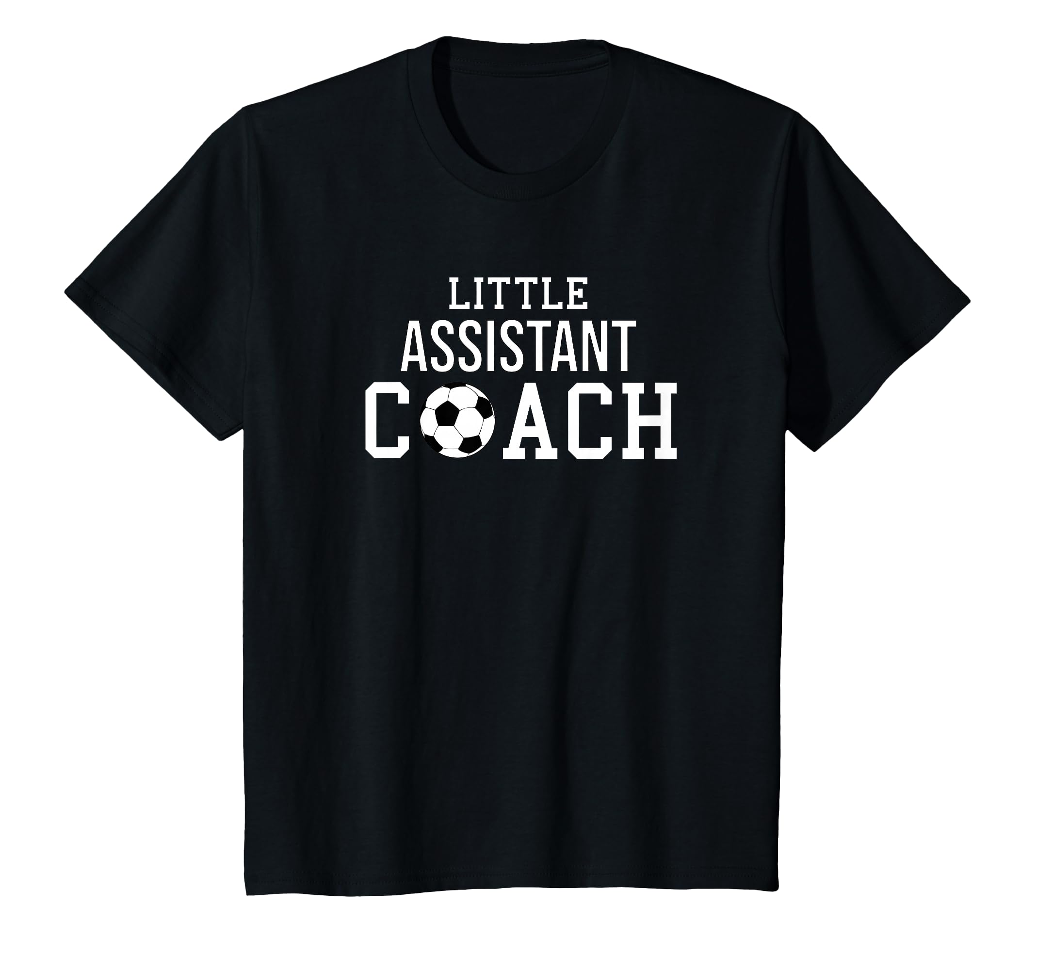 Soccer Coach Little Assistant T-Shirt - Casual Everyday Wear for Adults