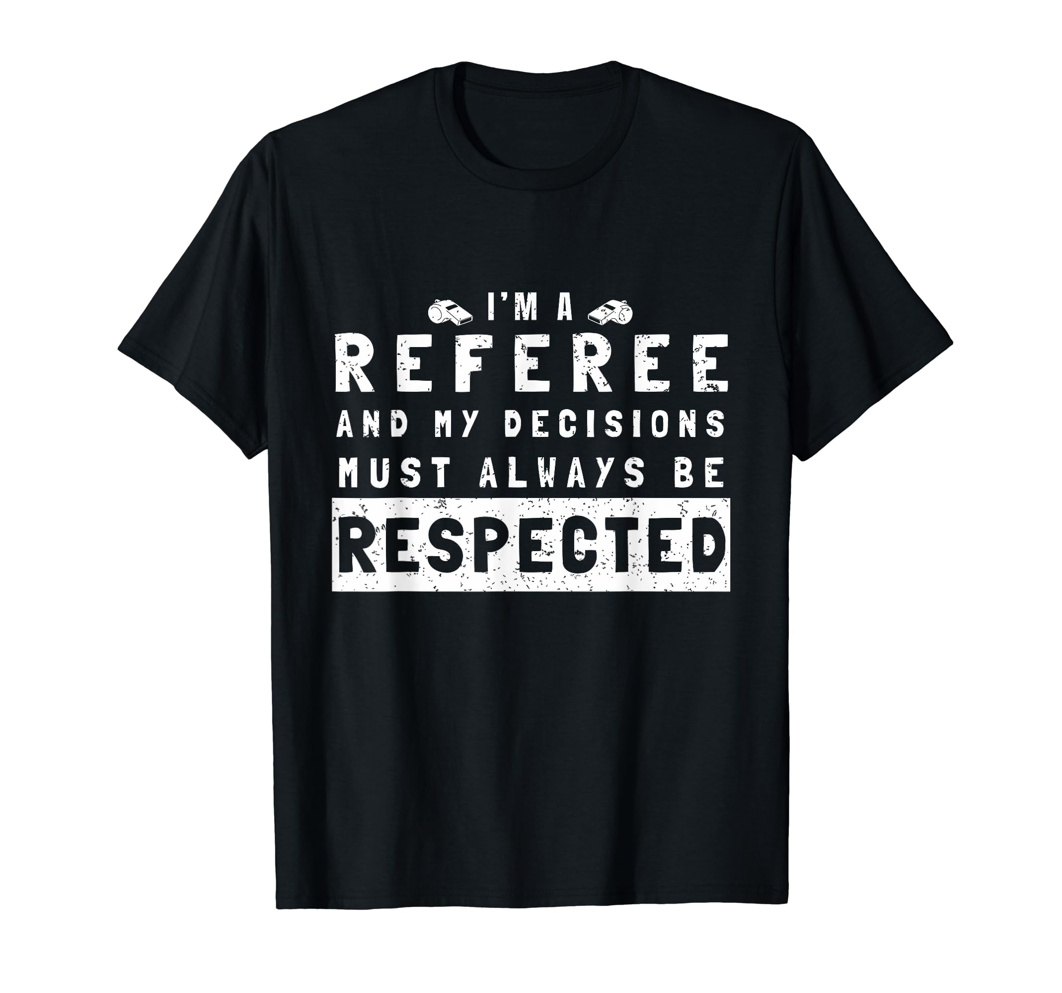 Strict Referee Soccer Tournament T-Shirt - Unique Graphic Unisex