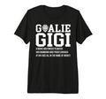 Hockey Goalie Gigi Hockey Keeper Gigi T-Shirt - Graphic Print Men Women