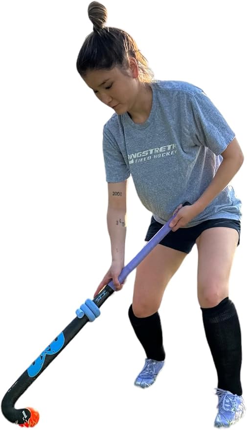 laceup Field Hockey Training Weight – Gain Power, Control & Wrist Strength – Improve Ball Handling, Passing Accuracy & Shot Speed – Field Hockey Training Aid for All Skill Levels