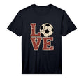 Love Soccer Football Performance T-Shirt - Aesthetic Graphic for Adults