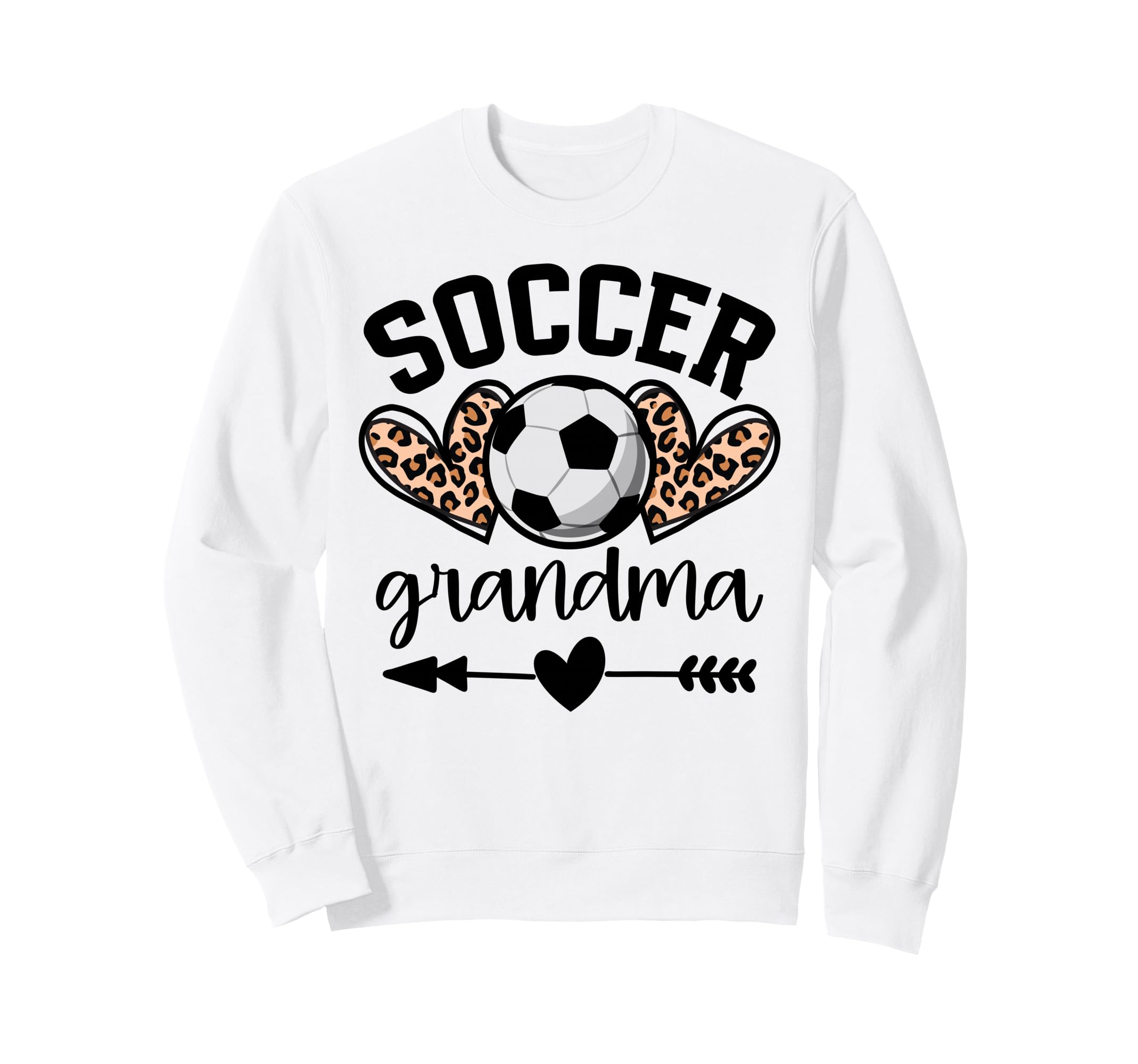 Soccer Grandma Womens Soccer Day Sweatshirt - Trendy Graphic for Adults