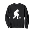 Funny Bigfoot Soccer Football Sweatshirt - Custom Art Print for Adults