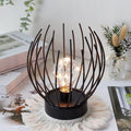 JHY DESIGN Decorative Battery Table Lamp Battery Powered Lights Indoors lamp with LED Bulb Battery Operated Outdoor Lantern Great for Room Decor Parties Patio Events