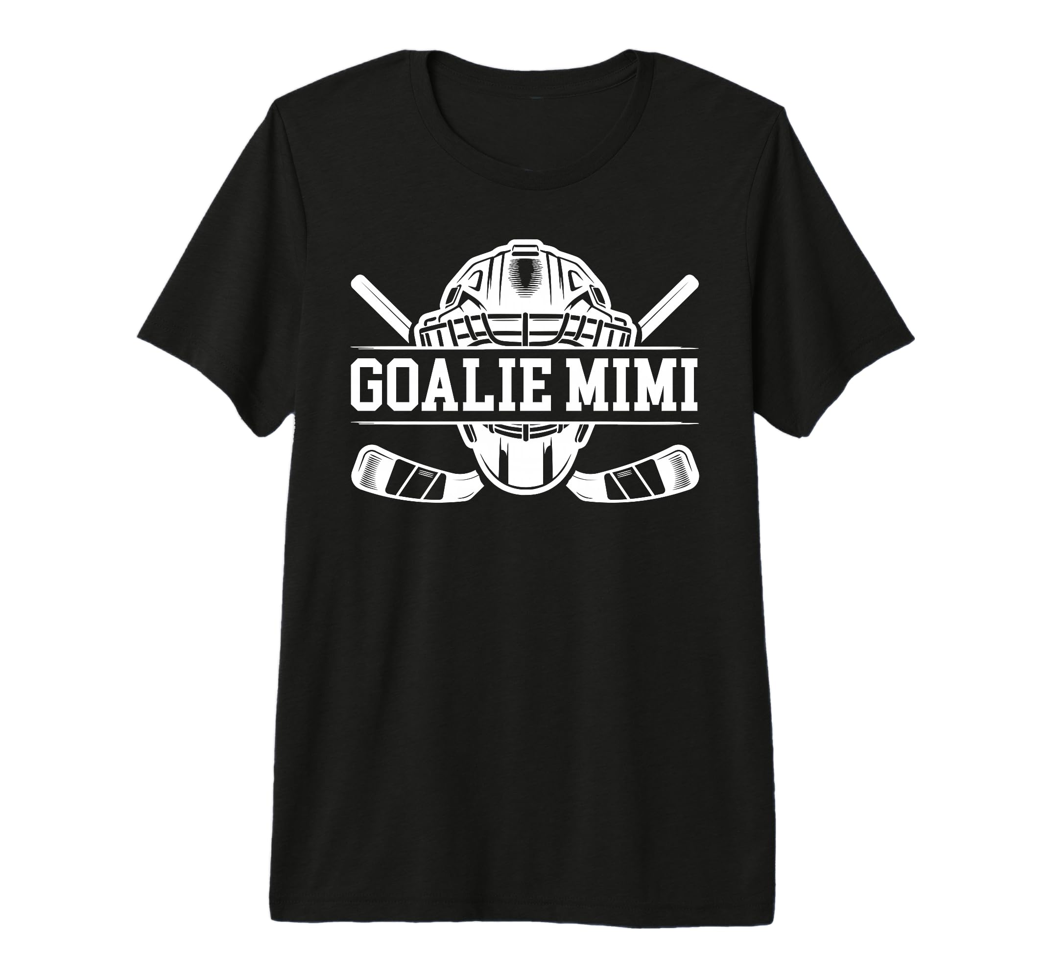 Ice Hockey Goalie Mimi Hockey Keeper T-Shirt - Streetwear Style for Adults