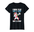 I Play Like Want Lesson Funny T-Shirt - Casual Everyday Wear for Adults