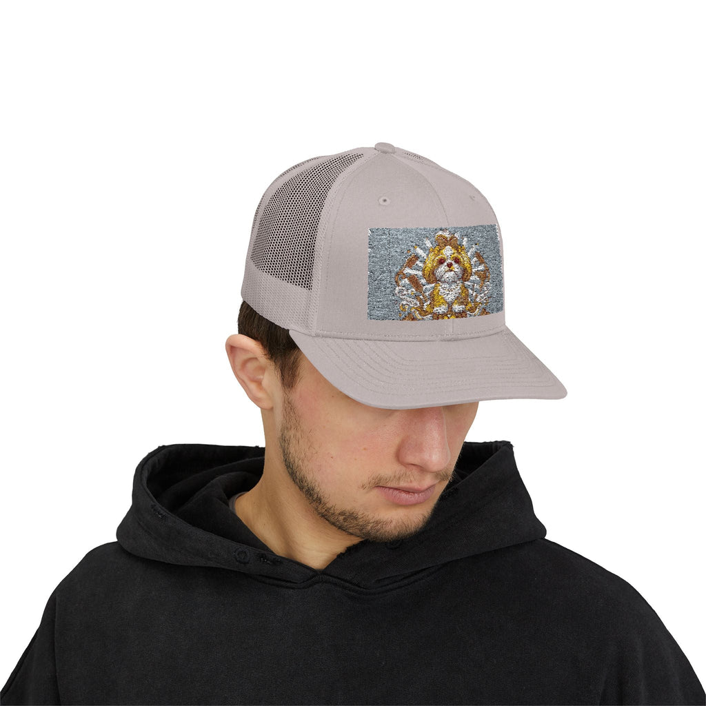 Trucker Cap —  Funny Dog Patch Snapback