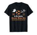 Soccer Mom Halloween Groovy And Spooky T-Shirt - Unique Graphic Unisex