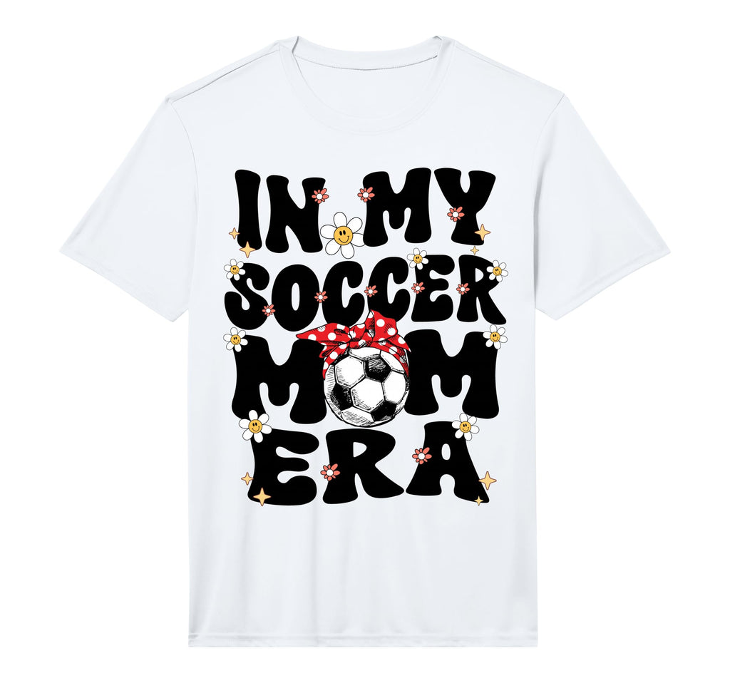 My Soccer Mom Era Groovy Soccer Mom T-Shirt - Streetwear Style for Adults