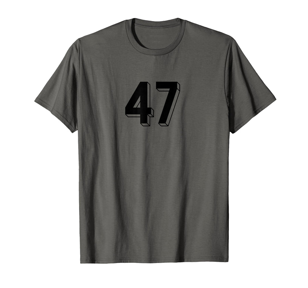 Number 47 80S 90S Soccer Team Jersey T-Shirt - Novelty Apparel Men Women