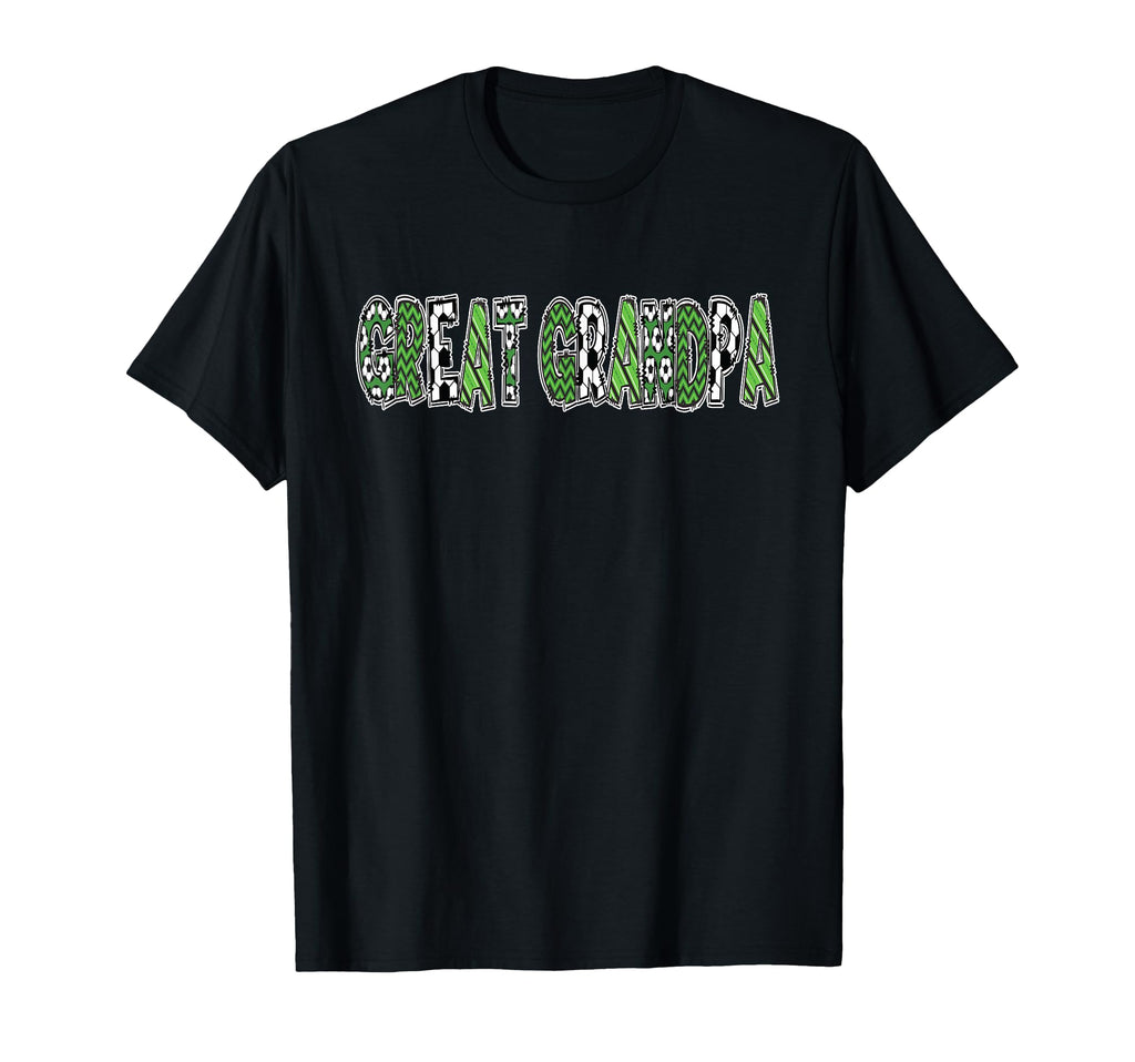 Soccer Great Grandpa Birthday Party T-Shirt - Unique Graphic Men Women