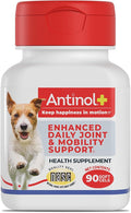 Plus, Mobility, Hip, and Joint Supplement for Dogs, Green-Lipped Mussels and Krill Oil - Dog Joint Supplement, Better and Faster Than Glucosamine and Chondroitin, 90 Soft Gels