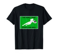 Funny Soccer Defense Quotes Wall T-Shirt - Fun Novelty Design for Adults