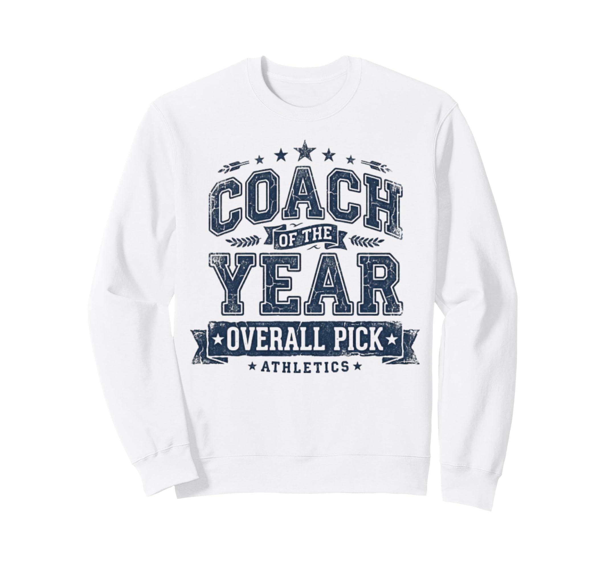 Coach Year Sports Athletics Sweatshirt - Custom Art Print for Adults