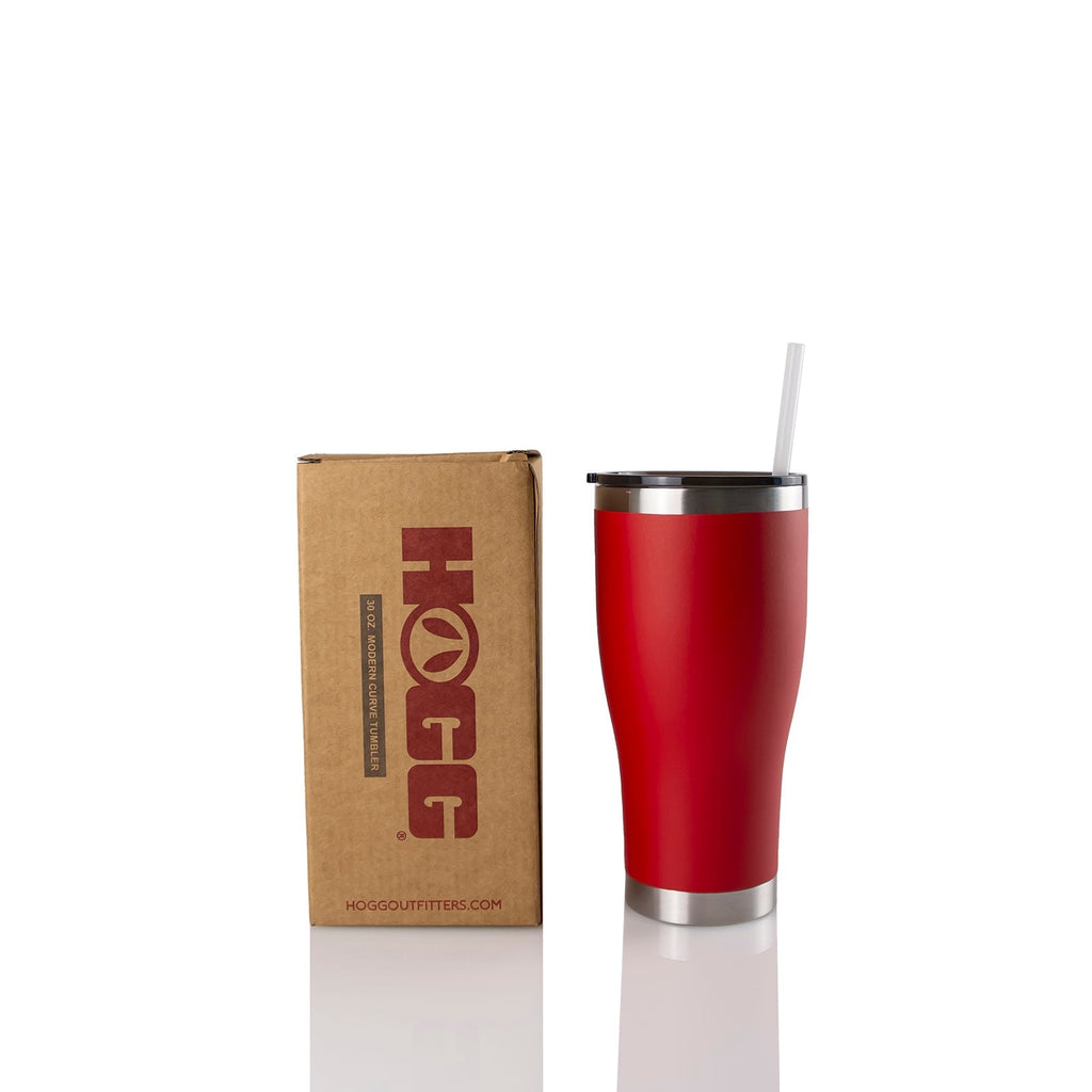 30oz POWDER COATED MODERN CURVE TUMBLER