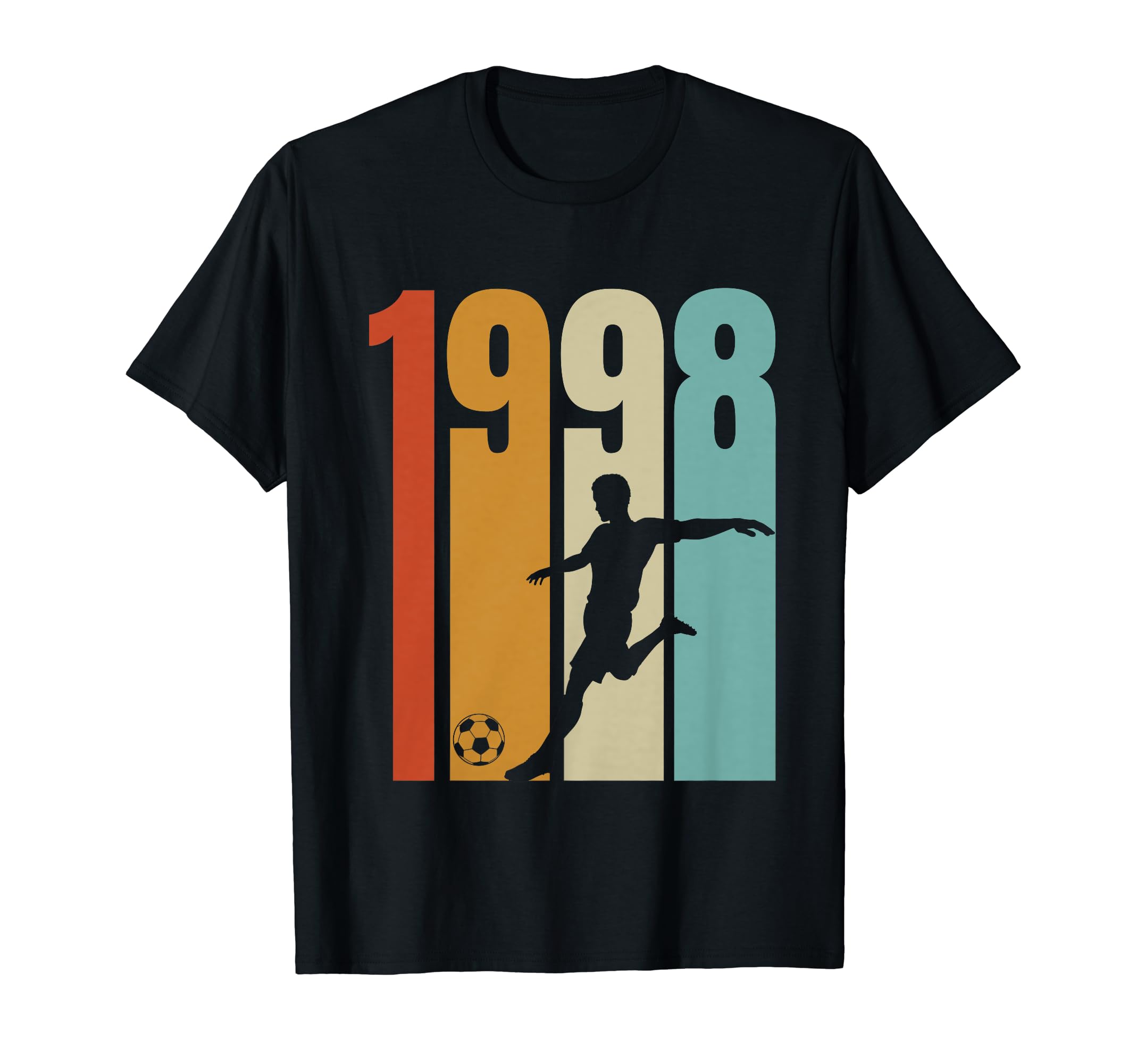 1998 Soccer Player T-Shirt - Fun Novelty Design Men Women