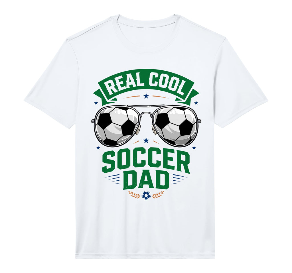 Real Soccer Dad Funny Futebol Fathers T-Shirt - Minimalist Print Men Women